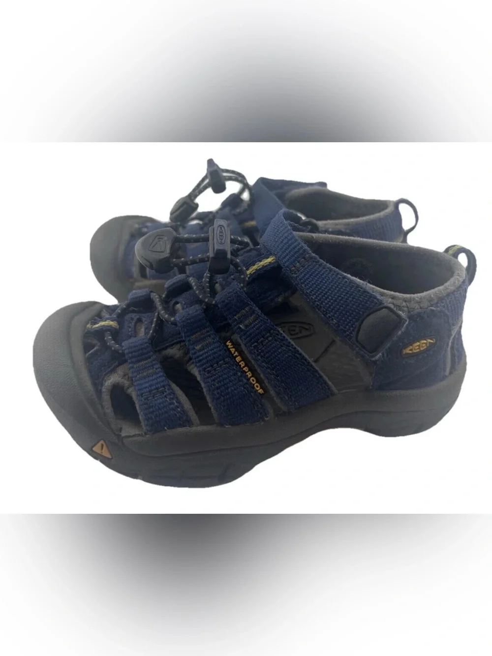KEEN Newport H2 Waterproof Sandals Youth Size 10 Blue Hiking Water Shoes